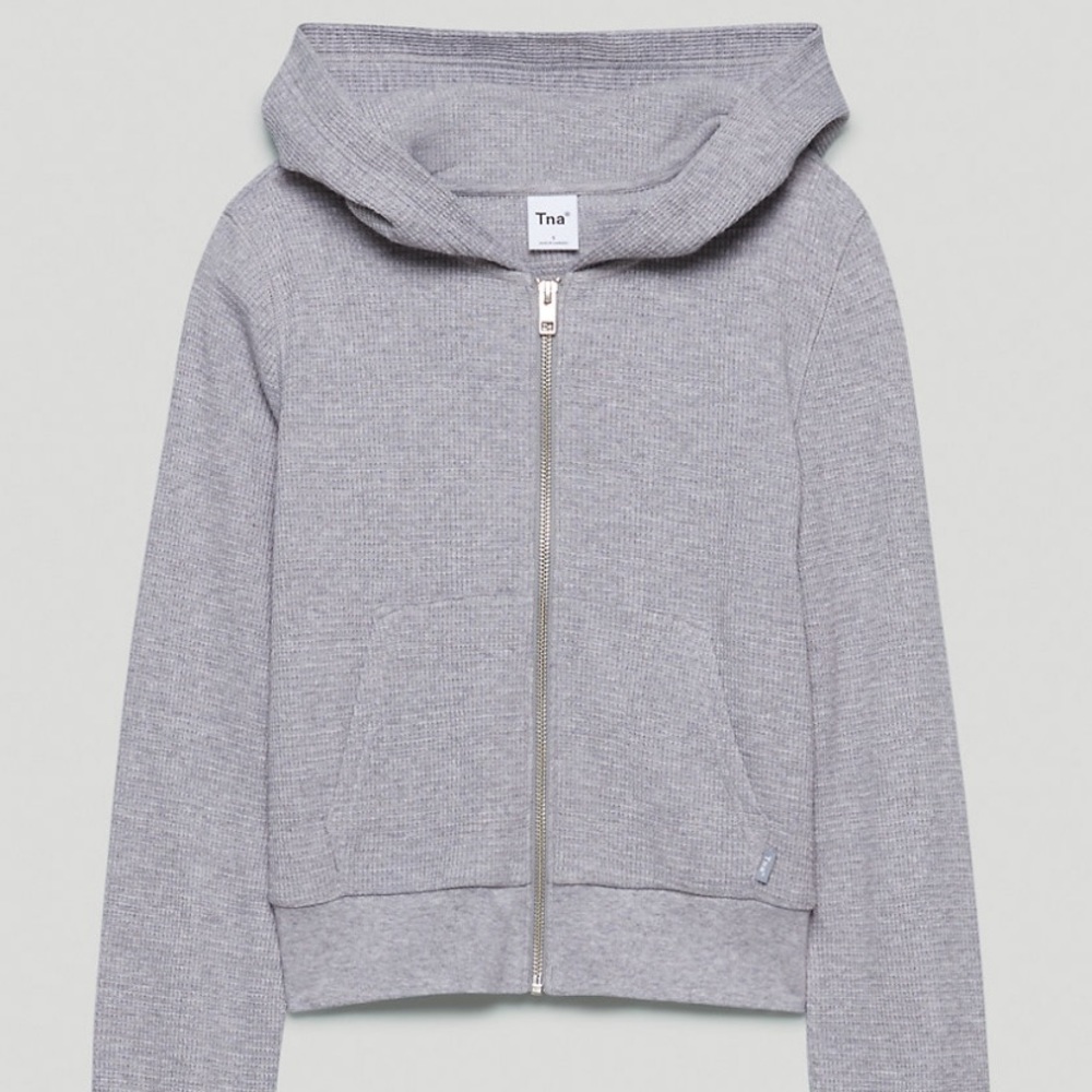 TNA Waffle Zip Up Hoodie